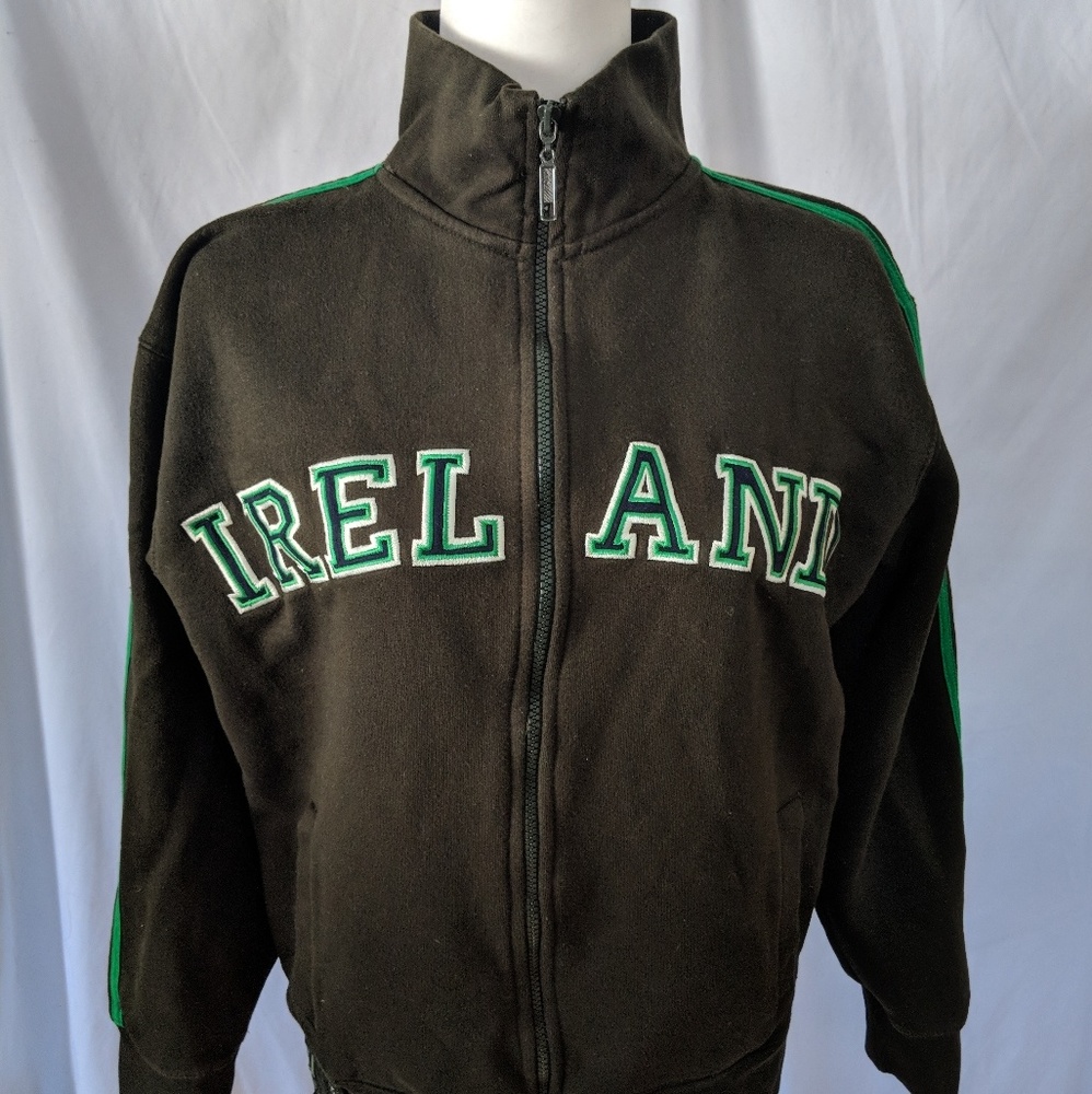 Ireland Zip Up Sweatshirt (St Patrick's day)